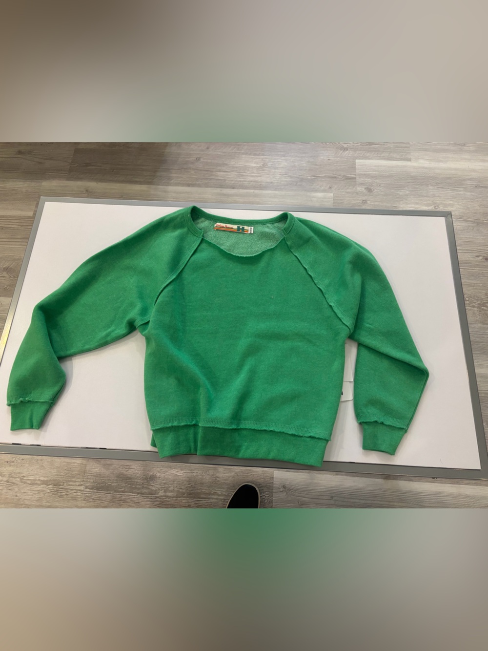 Green Crewneck Sweater by Vintage Havana